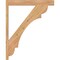Ekena Millwork Olympic Block Smooth Outlooker, Western Red Cedar, 5 1/2"W x 34"D x 42"H OUT06X34X42OLY05SWR - alternate 4